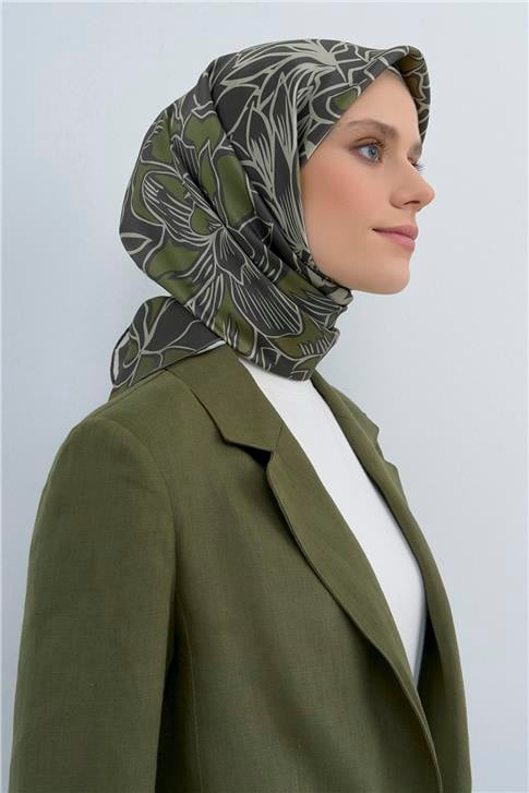 Armine  Saf İpek Twill Eşarp 9539D 35