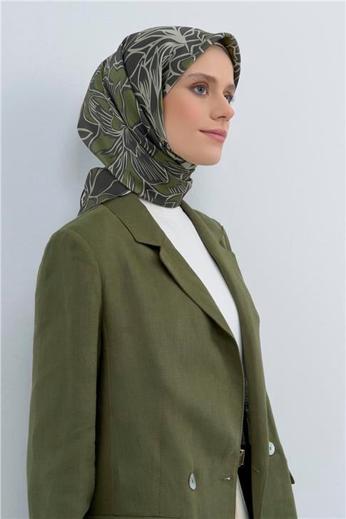 Armine  Saf İpek Twill Eşarp 9539D 35