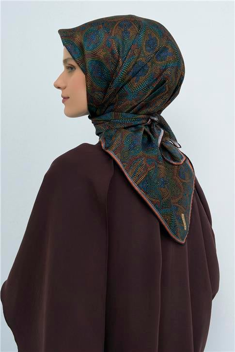 Armine  Saf İpek Twill Eşarp 9540D 04