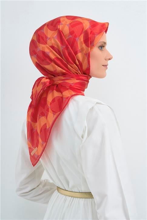 Armine  Saf İpek Twill Eşarp 9541D 82