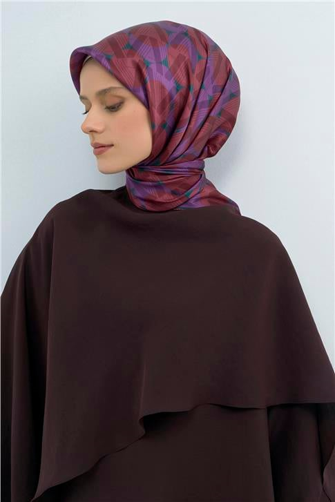 Armine  Saf İpek Twill Eşarp 9541D 86