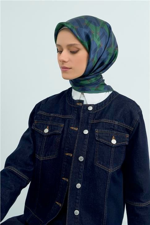 Armine  Saf İpek Twill Eşarp 9541D 87