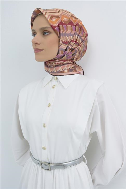 Armine  Saf İpek Twill Eşarp 9542D 31