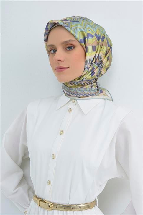 Armine  Saf İpek Twill Eşarp 9542D 33