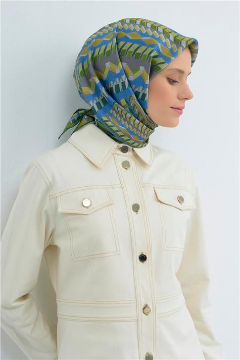Armine  Saf İpek Twill Eşarp 9542D 53