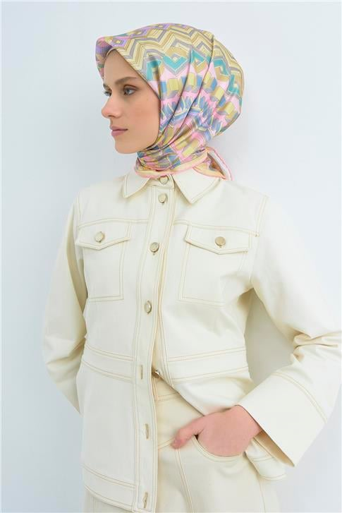 Armine  Saf İpek Twill Eşarp 9542D 55