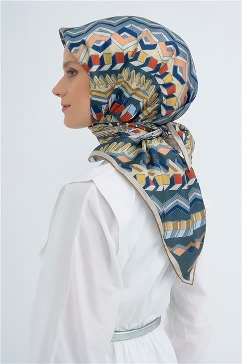 Armine  Saf İpek Twill Eşarp 9542D 81