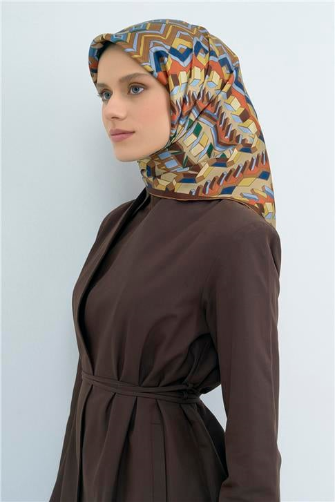 Armine  Saf İpek Twill Eşarp 9542D 82