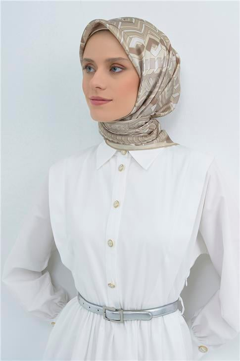 Armine  Saf İpek Twill Eşarp 9542D 86