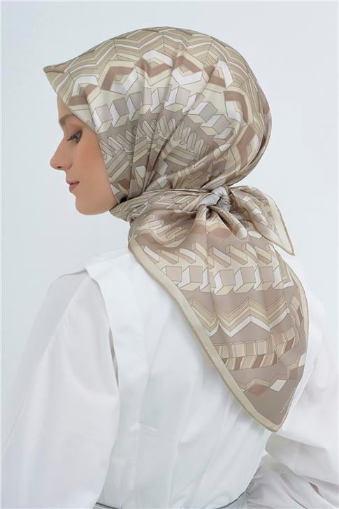 Armine  Saf İpek Twill Eşarp 9542D 86