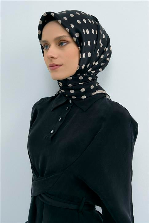 Armine  Saf İpek Twill Eşarp 9544D 01