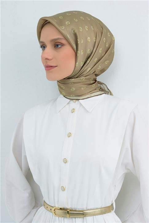 Armine  Saf İpek Twill Eşarp 9544D 34