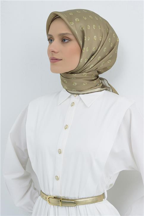 Armine  Saf İpek Twill Eşarp 9544D 34