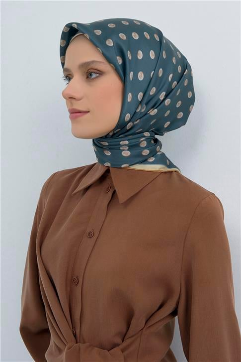 Armine  Saf İpek Twill Eşarp 9544D 82