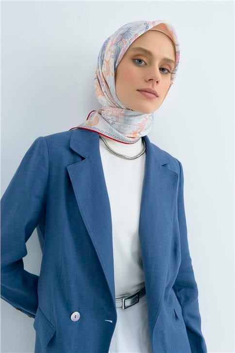 Armine  Saf İpek Twill Eşarp 9545D 04