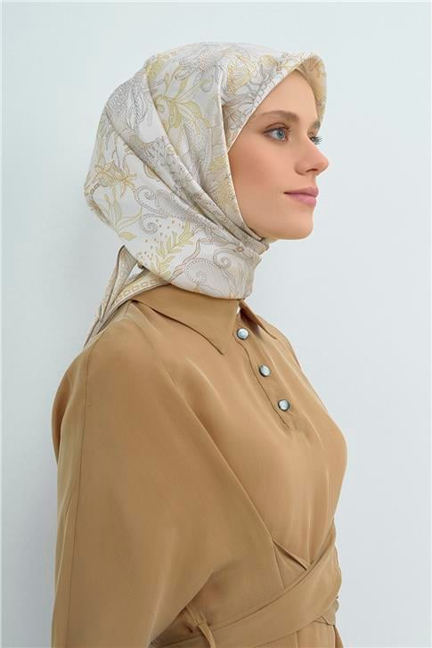 Armine  Saf İpek Twill Eşarp 9545D 06