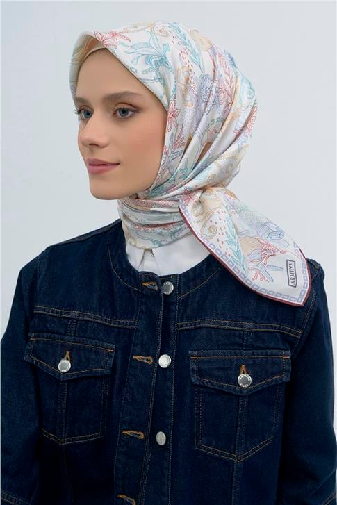 Armine  Saf İpek Twill Eşarp 9545D 51