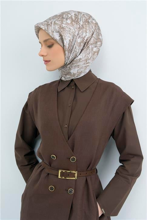 Armine  Saf İpek Twill Eşarp 9546D 07