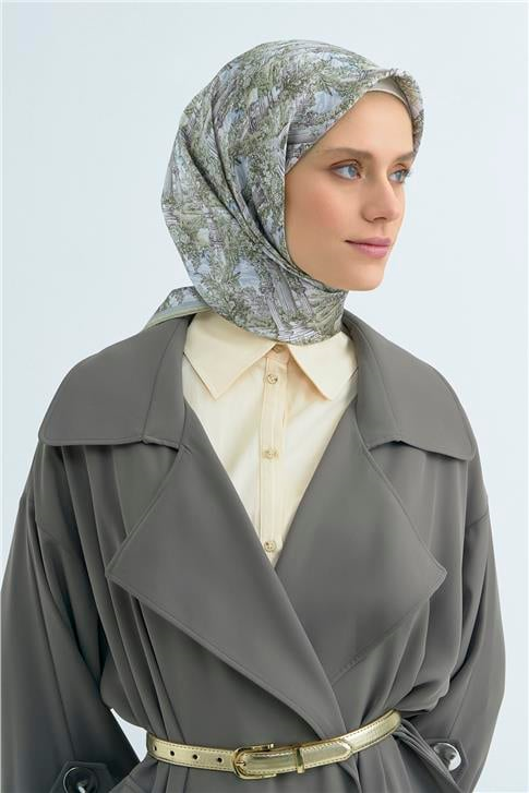 Armine  Saf İpek Twill Eşarp 9546D 82