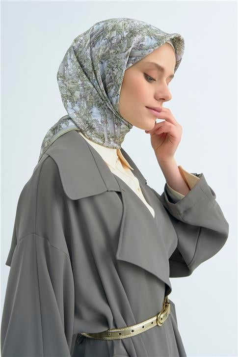 Armine  Saf İpek Twill Eşarp 9546D 82