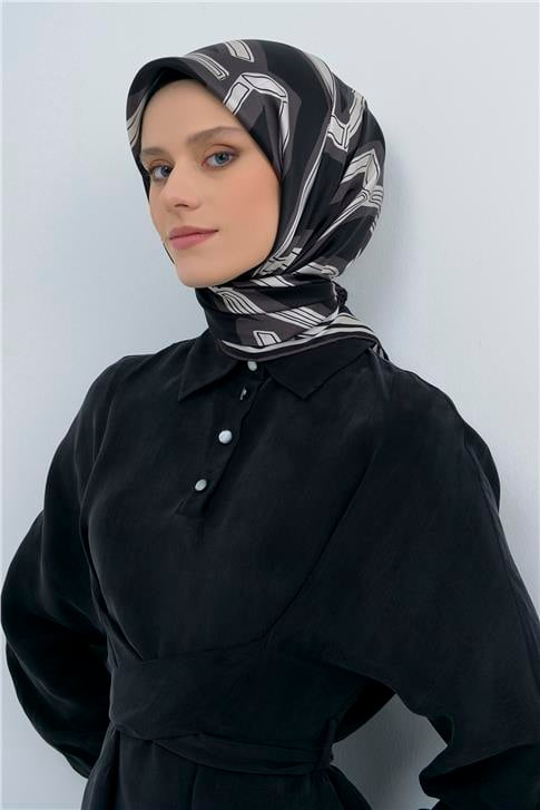 Armine  Saf İpek Twill Eşarp 9547D 80
