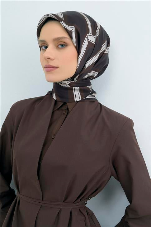 Armine  Saf İpek Twill Eşarp 9547D 81