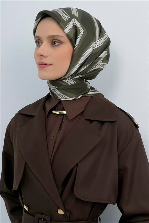 Armine  Saf İpek Twill Eşarp 9547D 82