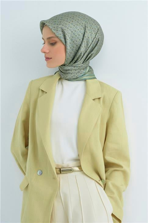 Armine  Saf İpek Twill Eşarp 9548D 52