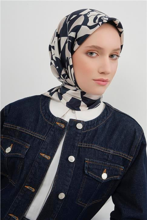 Armine  Saf İpek Twill Eşarp 9551D 06