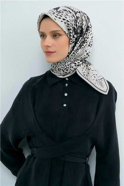 Armine  Saf İpek Twill Eşarp 9552D 81