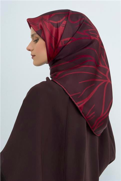 Armine  Saf İpek Twill Eşarp 9553D 34
