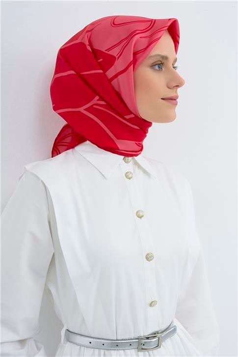 Armine  Saf İpek Twill Eşarp 9553D 81