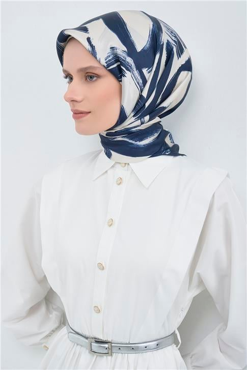 Armine  Saf İpek Twill Eşarp 9555D 02