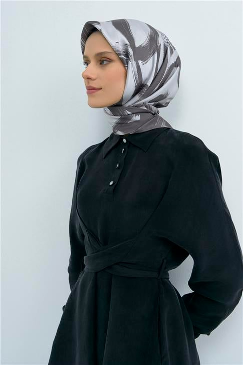 Armine  Saf İpek Twill Eşarp 9555D 03