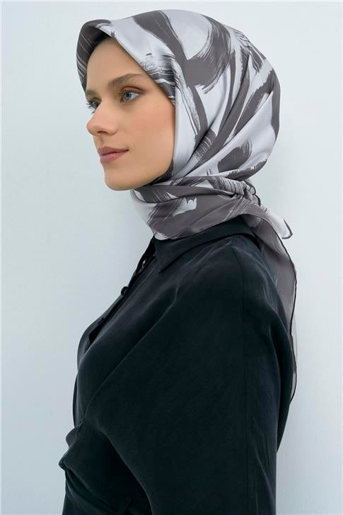 Armine  Saf İpek Twill Eşarp 9555D 03