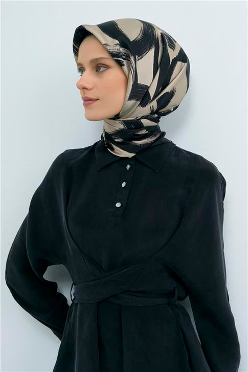 Armine  Saf İpek Twill Eşarp 9555D 05