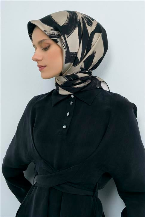 Armine  Saf İpek Twill Eşarp 9555D 05