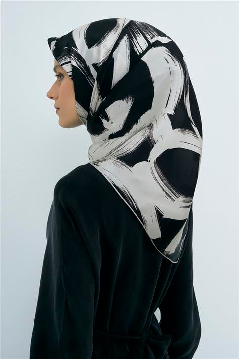 Armine  Saf İpek Twill Eşarp 9555D 06