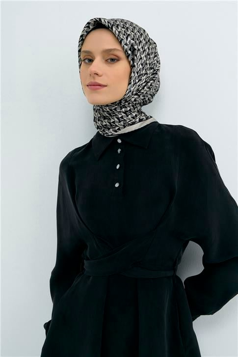 Armine  Saf İpek Twill Eşarp 9556D 01