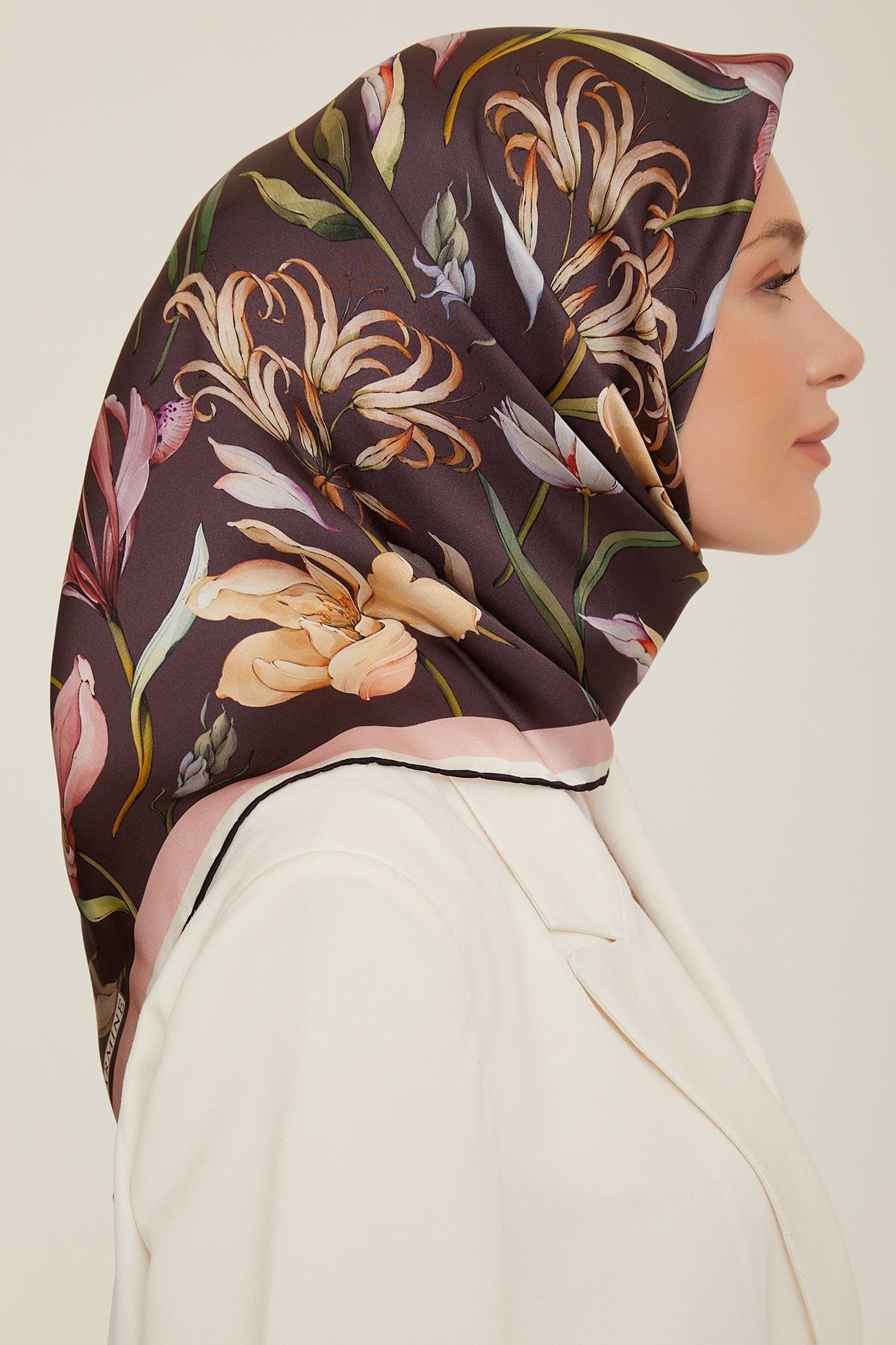 Armine 2022-23 Sonbahar Kış Sezonu Twill İpek Eşarp 8825D02 36