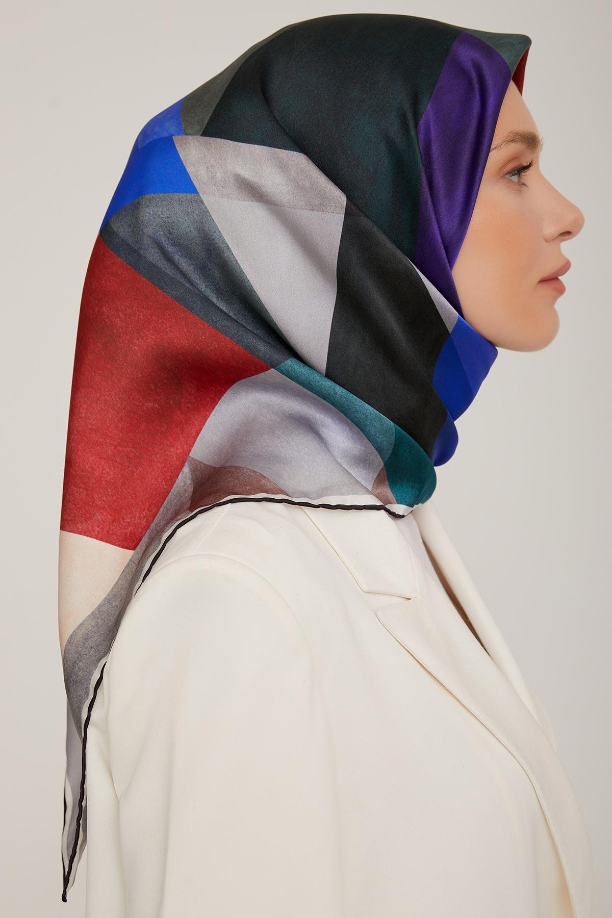 Armine 2022-23 Sonbahar Kış Sezonu Twill İpek Eşarp 8807D02 52
