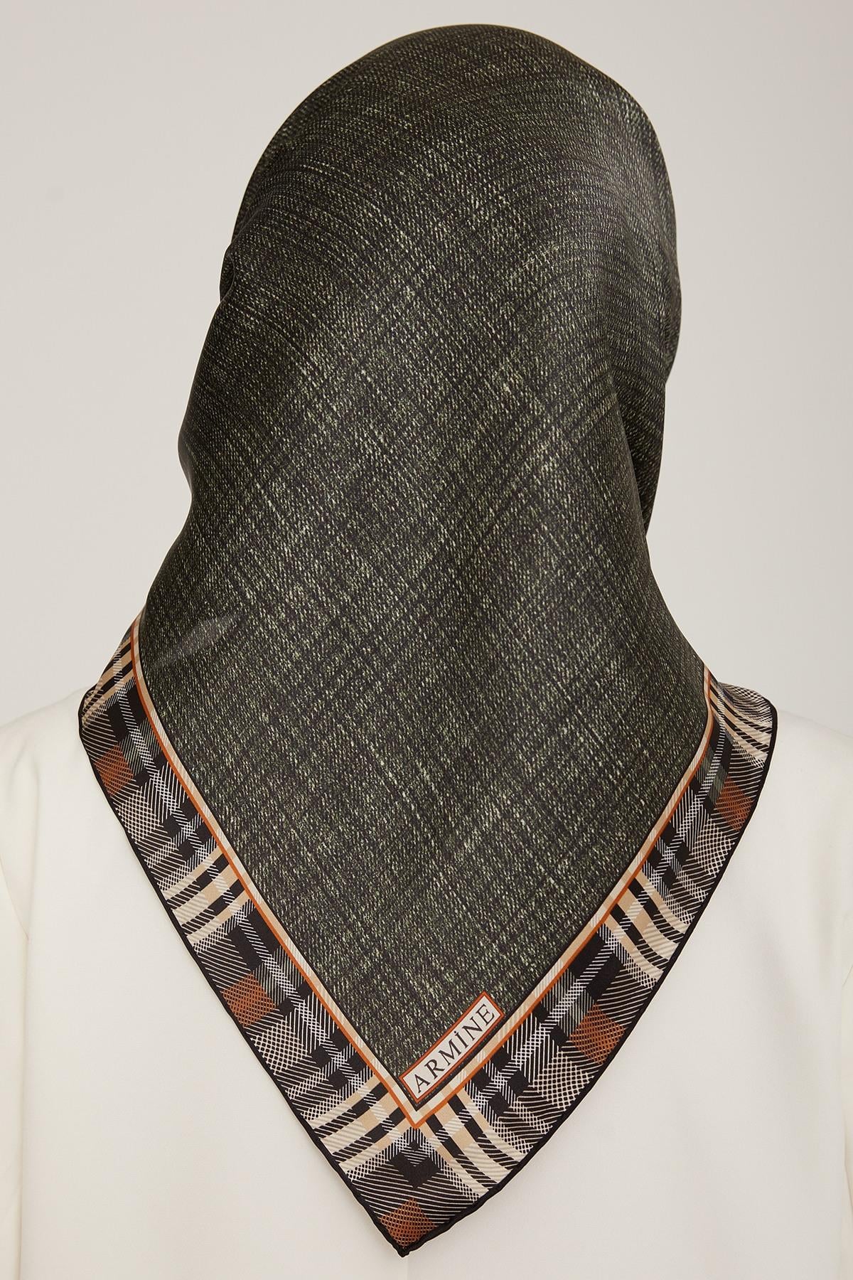 Armine 2022-23 Sonbahar Kış Sezonu Twill İpek Eşarp 8803D02 32