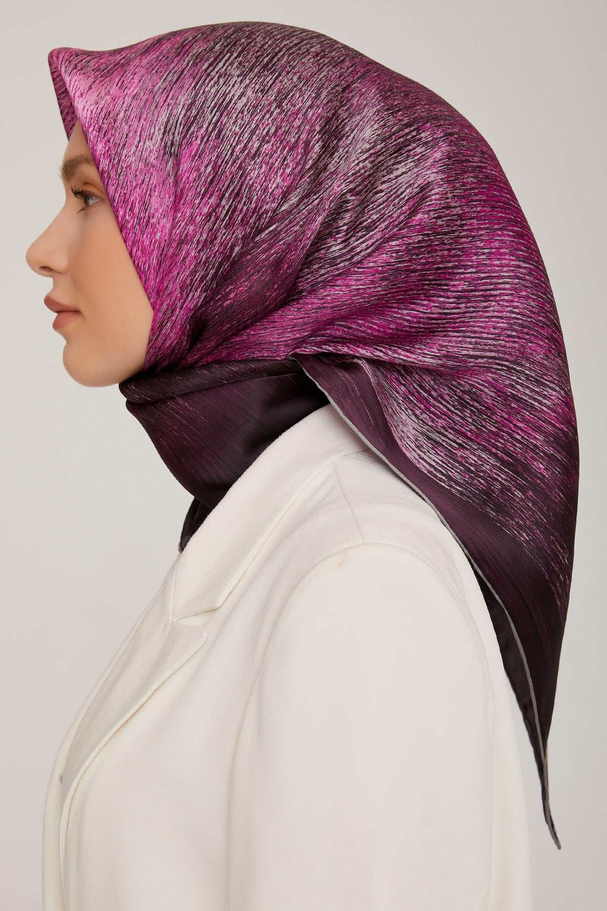 Armine 2022-23 Sonbahar Kış Sezonu Twill İpek Eşarp 8805D02 54