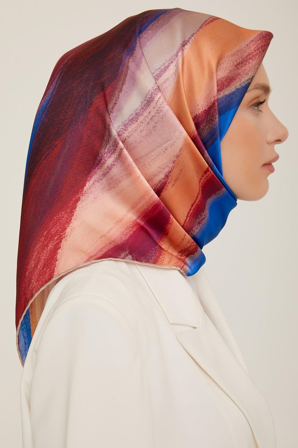Armine 2022-23 Sonbahar Kış Sezonu Twill İpek Eşarp 8826D02 02