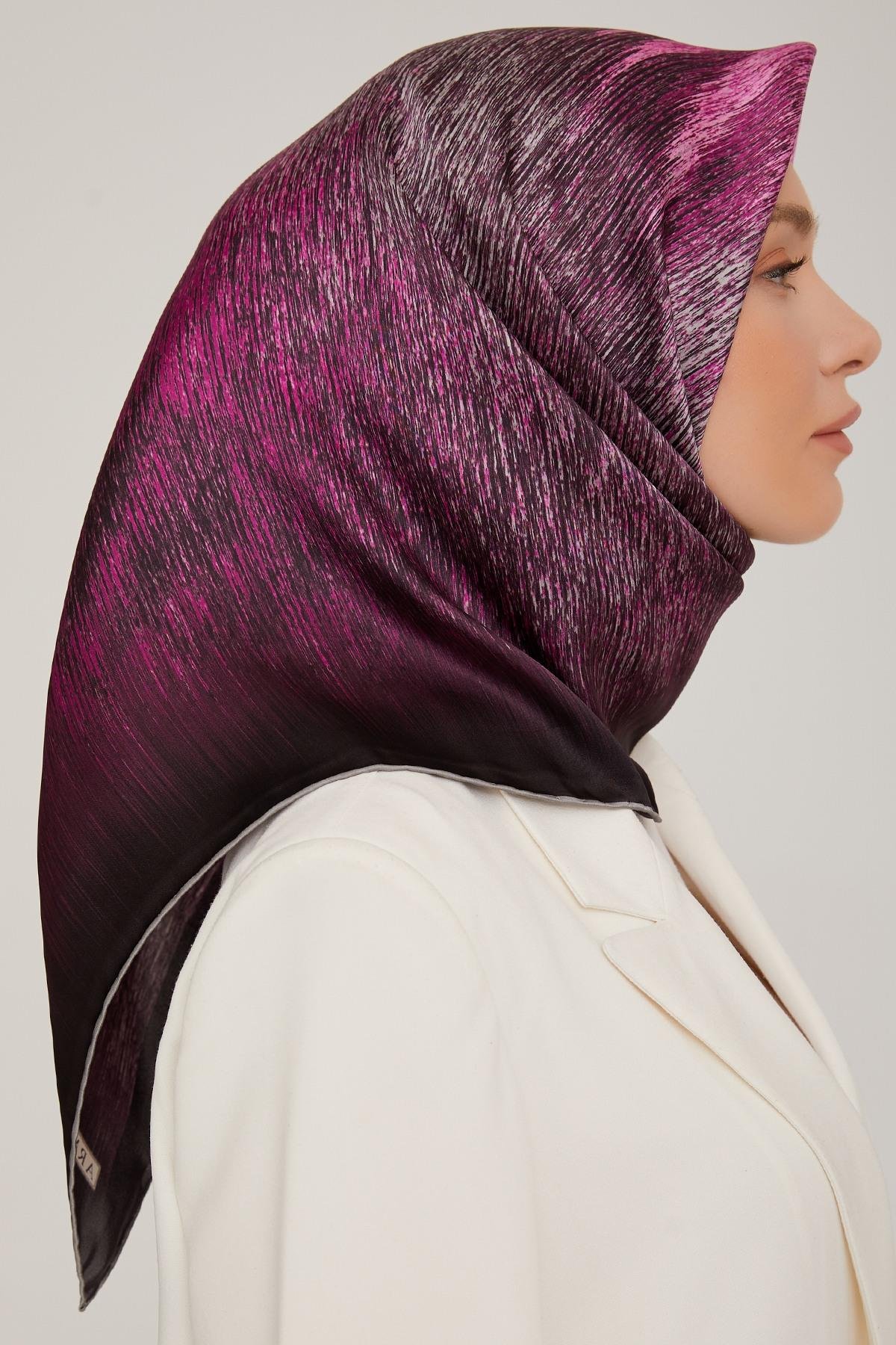 Armine 2022-23 Sonbahar Kış Sezonu Twill İpek Eşarp 8805D02 54