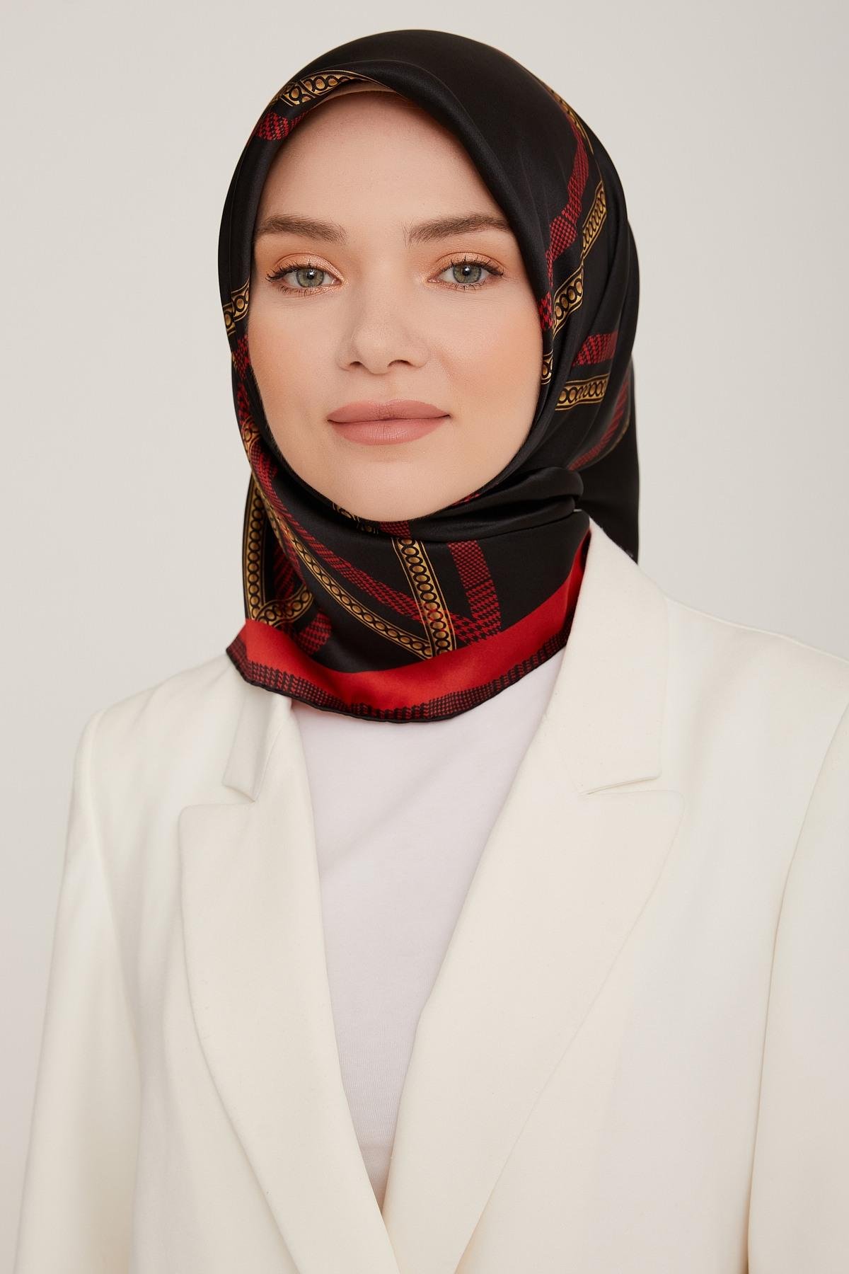 Armine 2022-23 Sonbahar Kış Sezonu Twill İpek Eşarp 8833D02 31