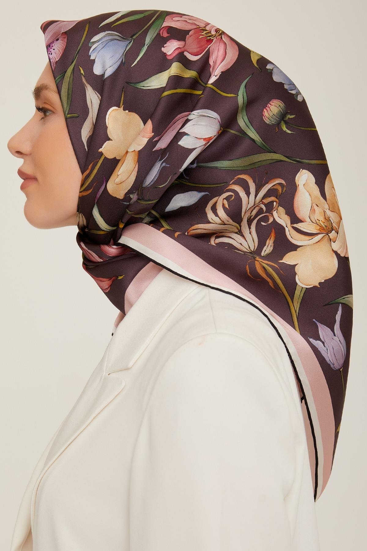 Armine 2022-23 Sonbahar Kış Sezonu Twill İpek Eşarp 8825D02 36