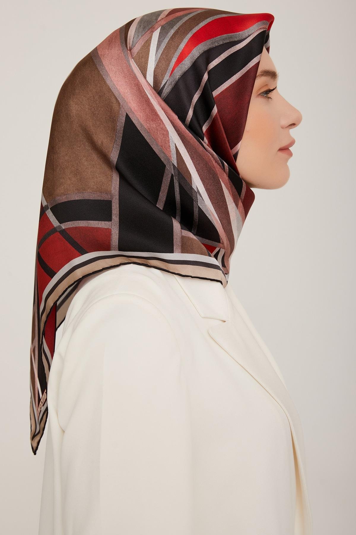 Armine 2022-23 Sonbahar Kış Sezonu Twill İpek Eşarp 8843D02 03