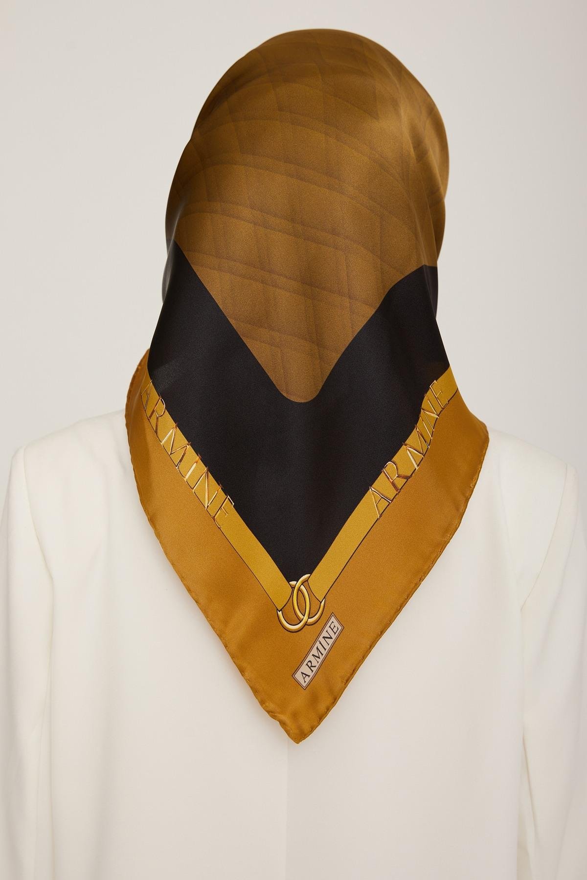 Armine 2022-23 Sonbahar Kış Sezonu Twill İpek Eşarp 8813D02 09
