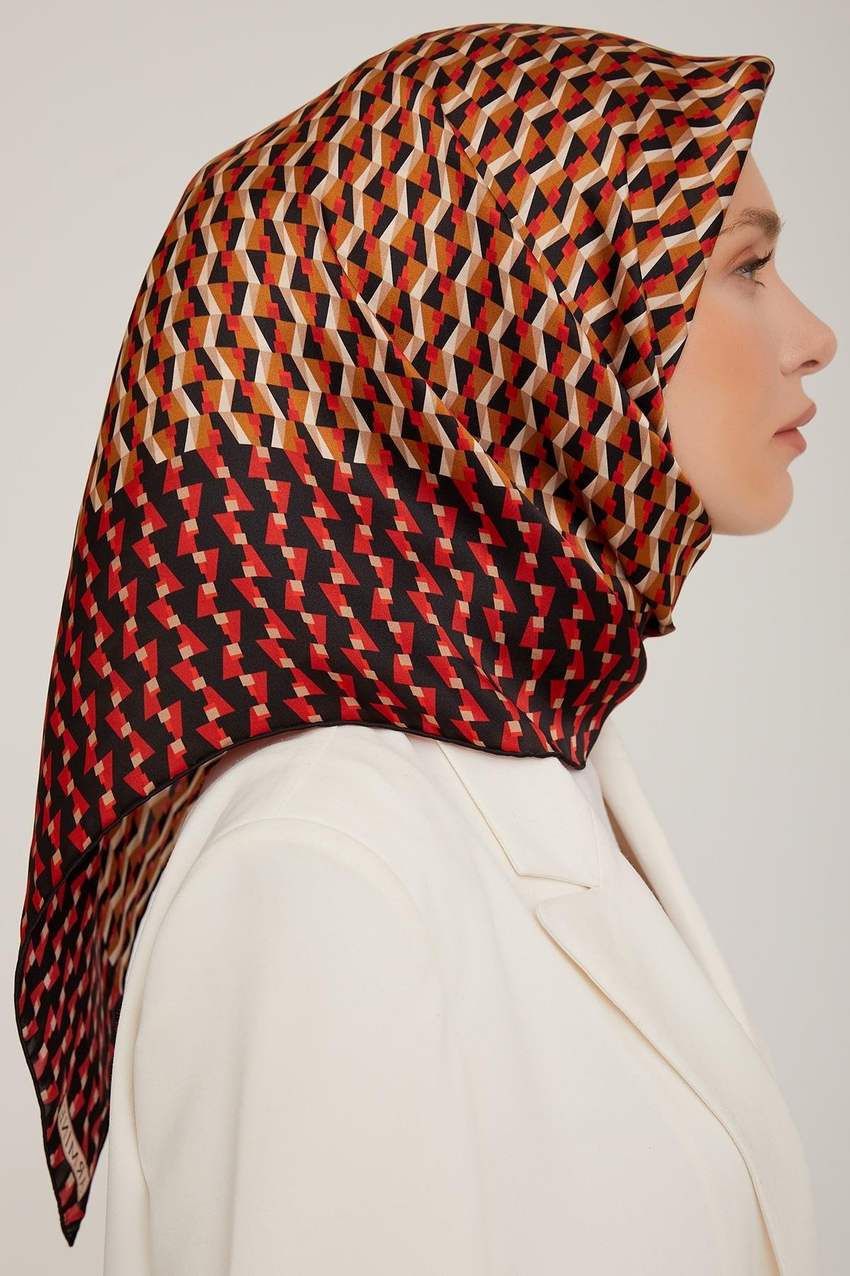 Armine 2022-23 Sonbahar Kış Sezonu Twill İpek Eşarp 8812D02 01